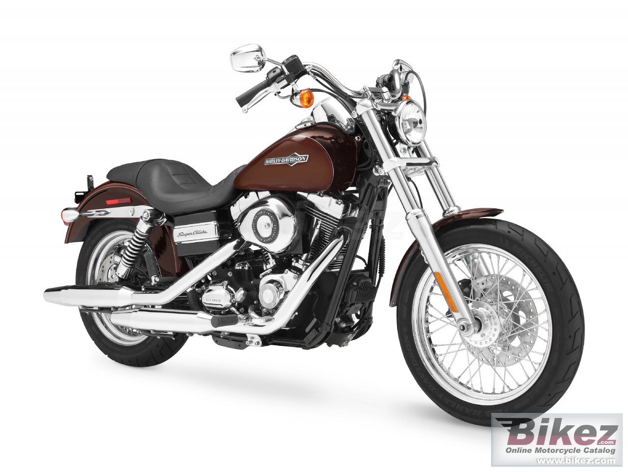 Big Harley-Davidson fxdc dyna super glide custom picture and wallpaper from Bikez.com